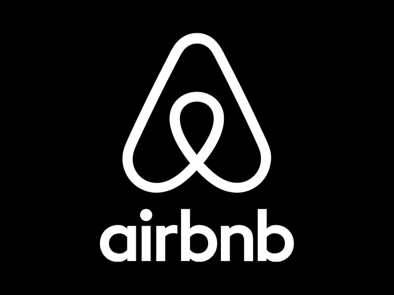 airbnb logo white
