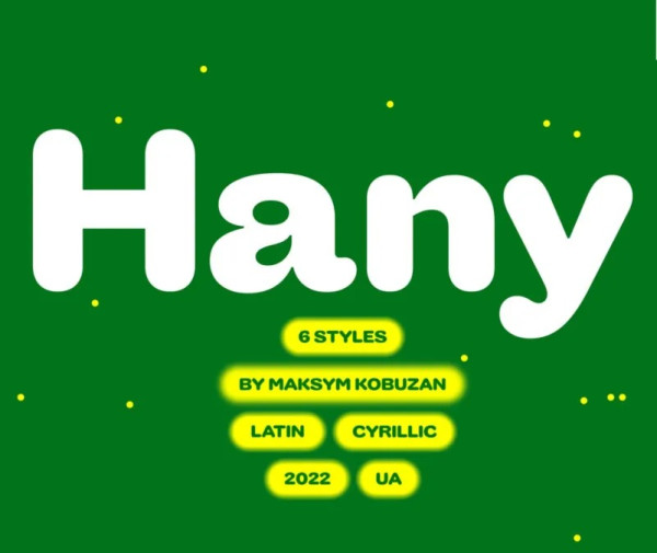 hany font