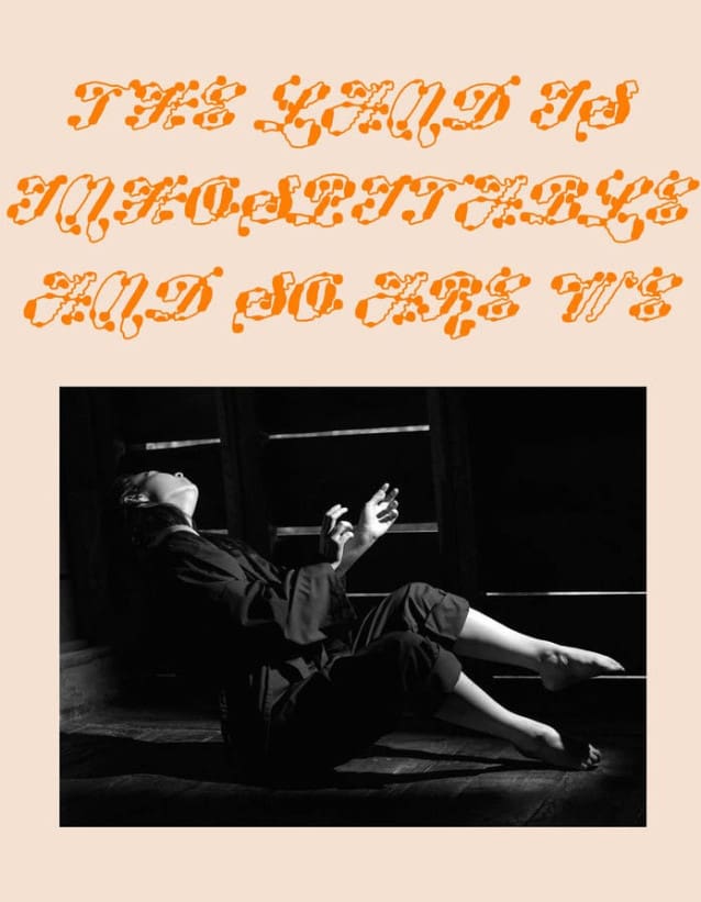 The Land Is Inhospitable and So Are We