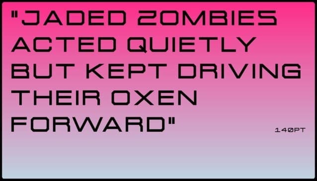 talex futuristic font 1