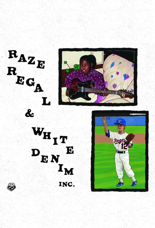 Raze Regal & White Denim Inc