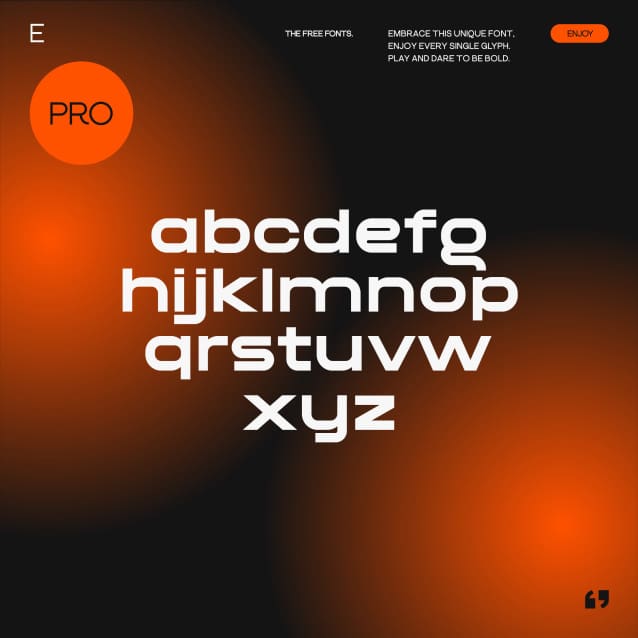 The Extended Font 2 the extended font free version visual pro
