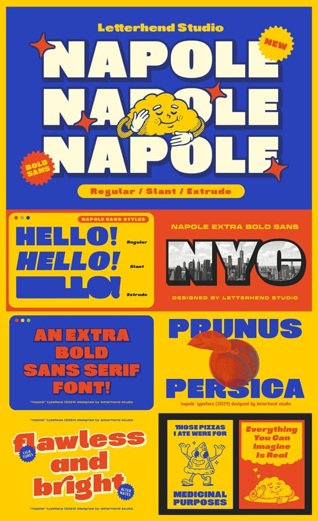 napole font 1