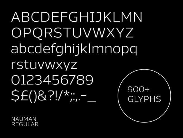 Nauman Font 1 nauman font