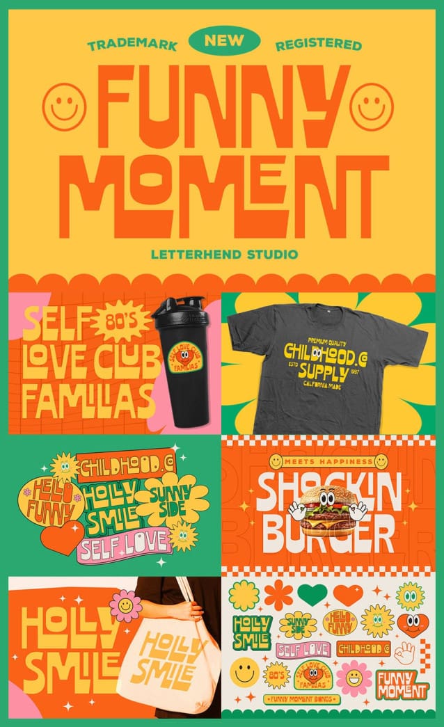 funny moment font 1