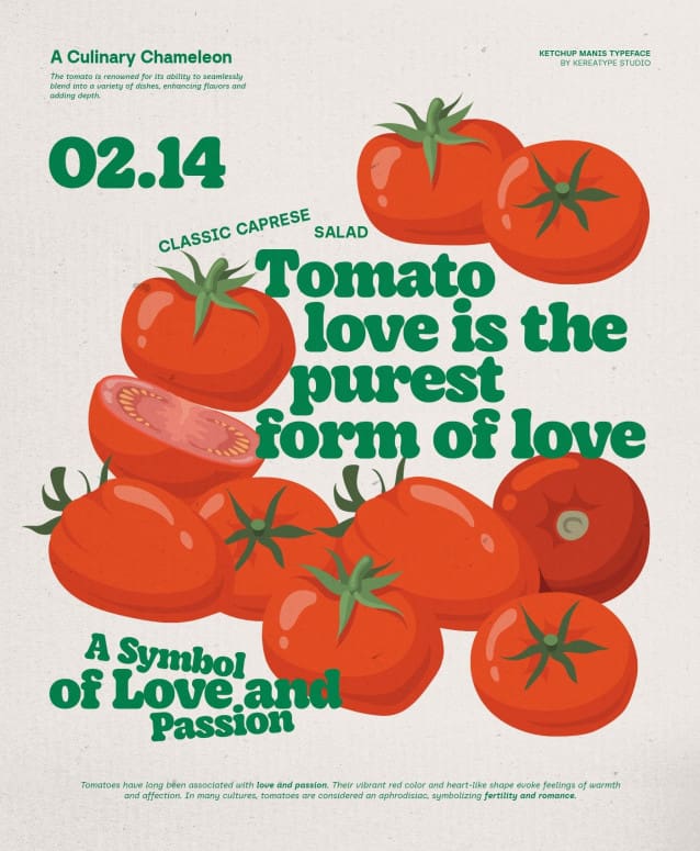 ketchup manis font 1