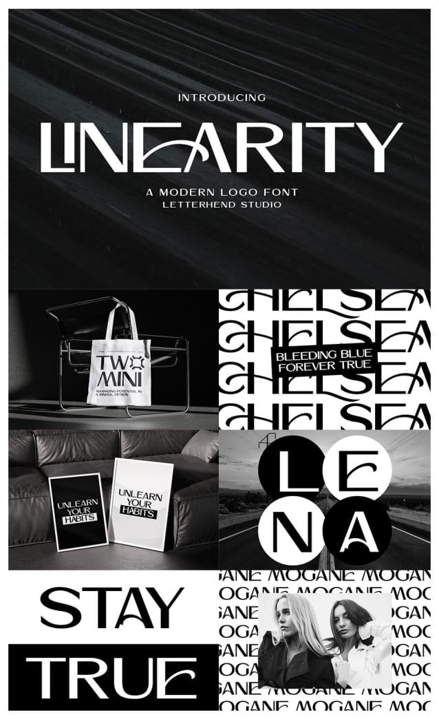 Linearity Font 1 linearity font