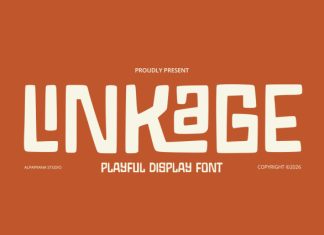 Linkage – Display Font preview image 1