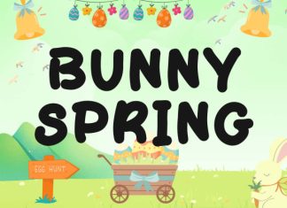 Easter Sprinkle Font preview image 3