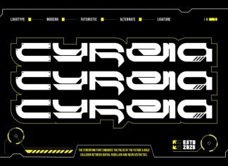 Cyrena Font preview image 1