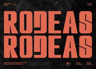 Rodeas Font preview image 1