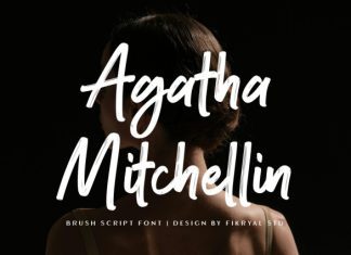 Agatha Mitchellin Font preview image 1