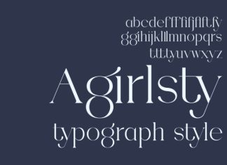 Agirlsty Font preview image 2