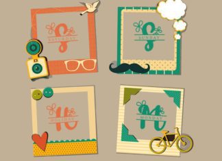 Amelda Monogram Font preview image 3