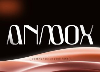 Anmox Font preview image 1