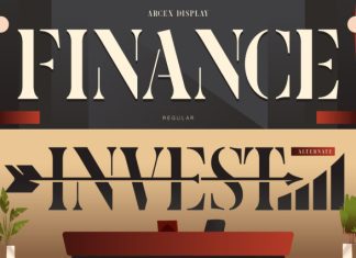 Arcex Font preview image 2