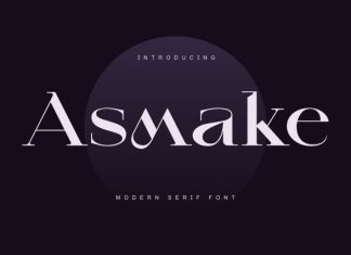 Asmake Font preview image 1