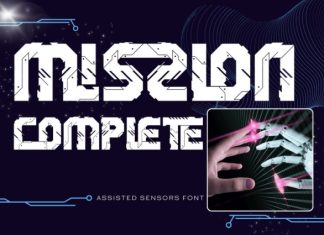 Assisted Sensors Font preview image 3