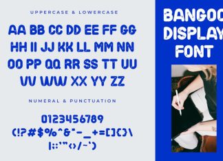 Bangoo Font preview image 3