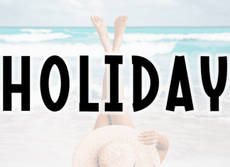 Beach Nothing Font preview image 2