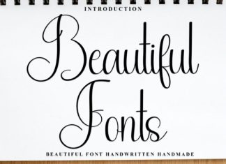 Beautiful Handwriting Font preview image 1