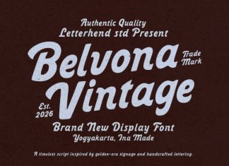 Belvona Font preview image 1