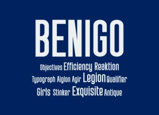 Benigo Font preview image 3
