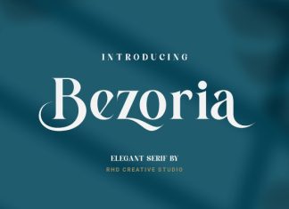 Bezoria Font preview image 1