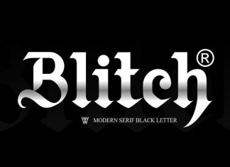 Blitch Font preview image 1