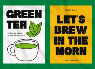 Brezo Font preview image 3
