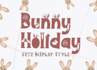 Bunny Holiday Font preview image 1