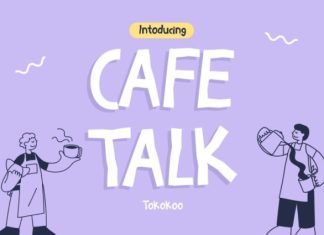 Cafetalk Font preview image 1
