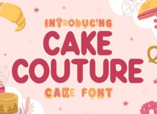 Cake Couture Font preview image 1