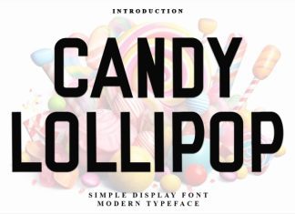 Candy Lollipop Font preview image 1