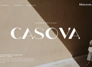 Casova Font preview image 1