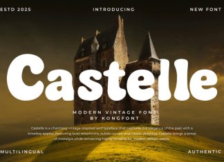 Castelle Font preview image 1