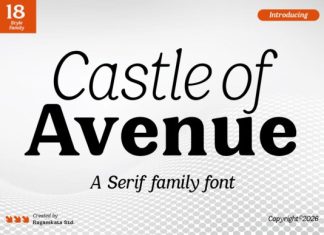Castle Of Avenue Font preview image 1