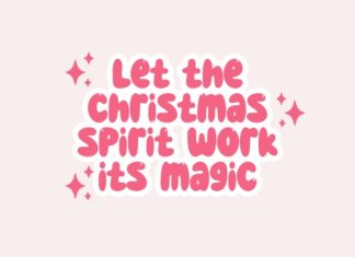 Christmas Miracle Font preview image 3