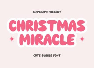 Christmas Miracle Font preview image 1