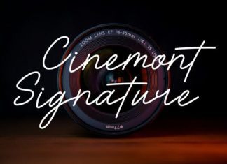Cinemont Handwriting Font preview image 1