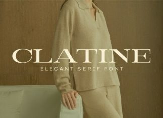 Clatine Font preview image 1