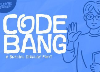 Code Bang Font preview image 1