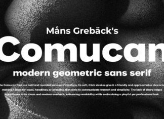 Comucan Font preview image 1