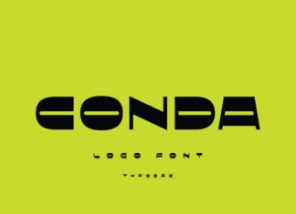 Conda Font preview image 1