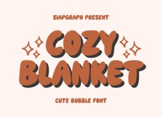 Cozy Blanket Font preview image 1