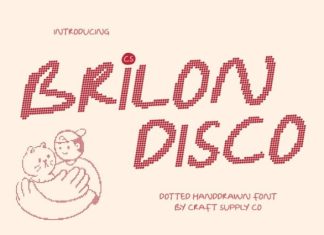 CS Brilon Disco Font preview image 1