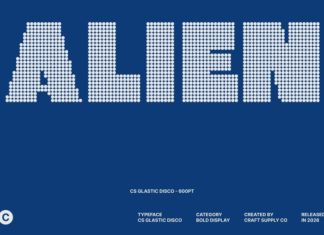 CS Glastic Disco Font preview image 3