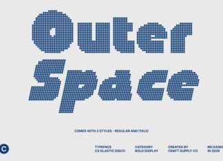 CS Glastic Disco Font preview image 2