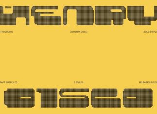 CS Henry Disco Font preview image 1