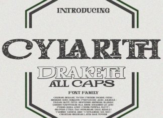 Cylarith Draketh Font preview image 1